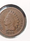1899 Indian Head Cent in Average Circulated Condition D/27