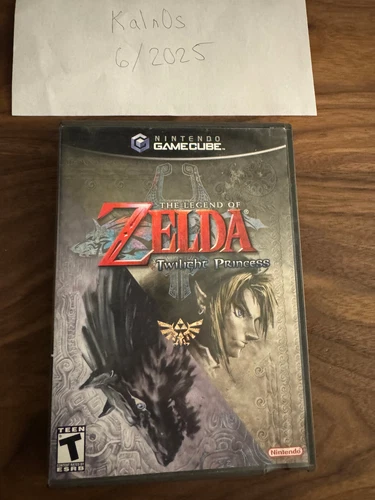The Legend of Zelda: Twilight Princess, Gamecube: box and manual only - NO GAME