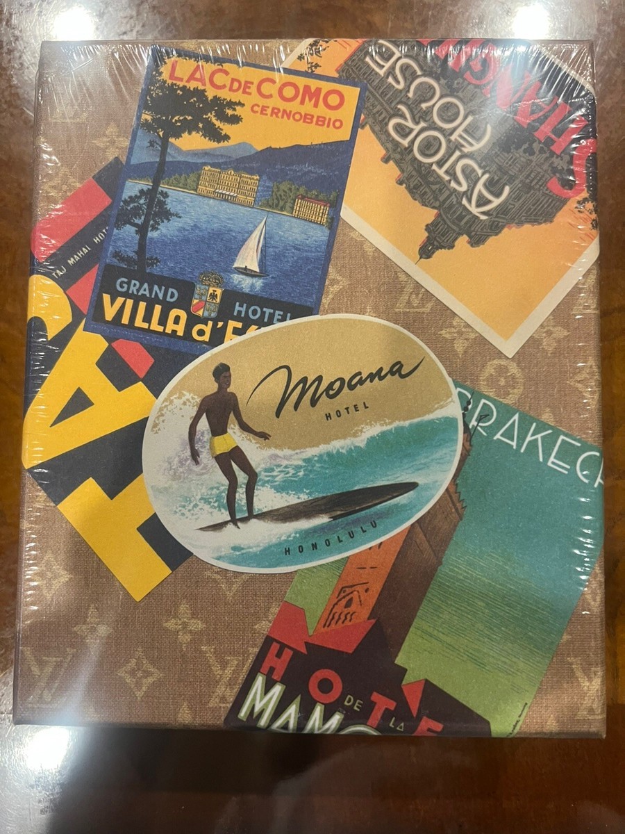 ルイヴィトン HOTEL LABELS POSTCARDS BOX Brand New Louis Vuitton Hotel Labels & Postcards Box Set