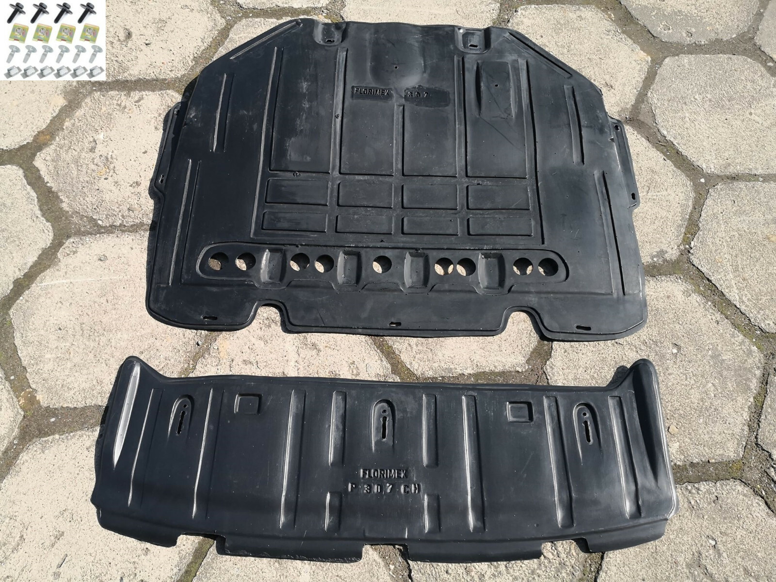 Protection sous moteur pare-chocs Peugeot 307 carter de rechange 2001-2005