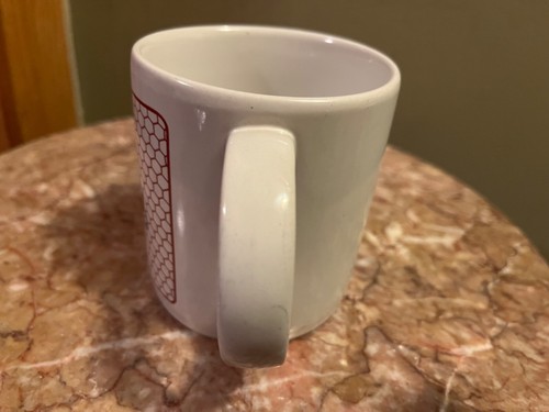 Vintage Black and White Kitty Cat Ceramic Coffee Cup Mug Geometric - Picture 2 of 10