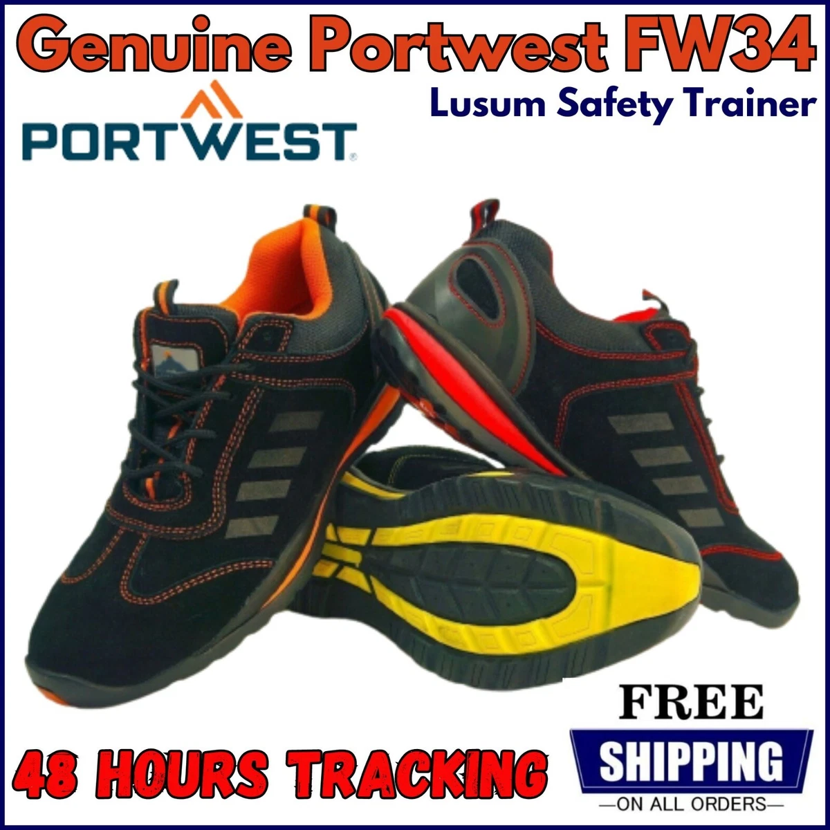 Portwest lusum safety trainer sale