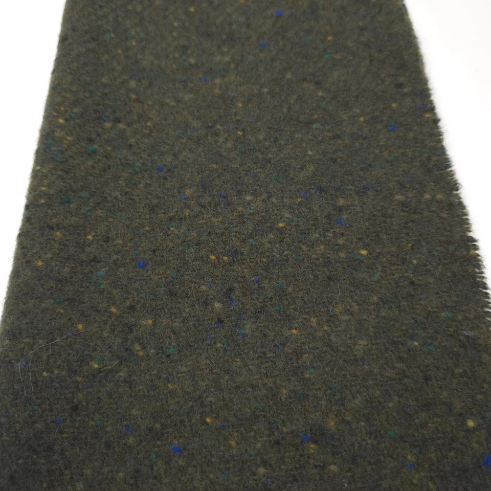 Polo Ralph Lauren Loden Green Wool Donegal Scarf Made in Italy Mens One Size - Image 2 of 4