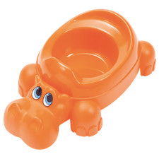 VASINO VASETTO BAMBINO BIMBI BAMBINI IPPOPOTAMO PLASTICA COLORI ASSORTITI PIPI 