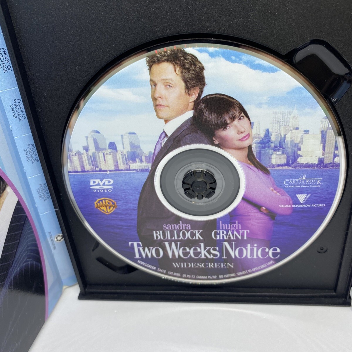 Two Weeks Notice (DVD,Widescreen,Sandra Bullock,Hugh Grant) Pre