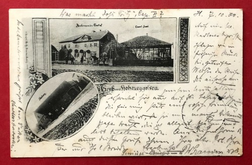 AK HOHENEGGELSEN bei Söhlde 1901 Aschemanns Gasthof und Stallungen  ( 92011 - Bild 1 von 2