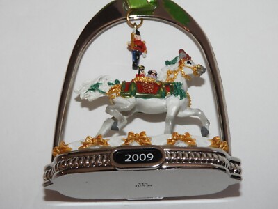 2009 Breyer Horse Nutcracker Prince Holiday Horse Stirrup Ornament