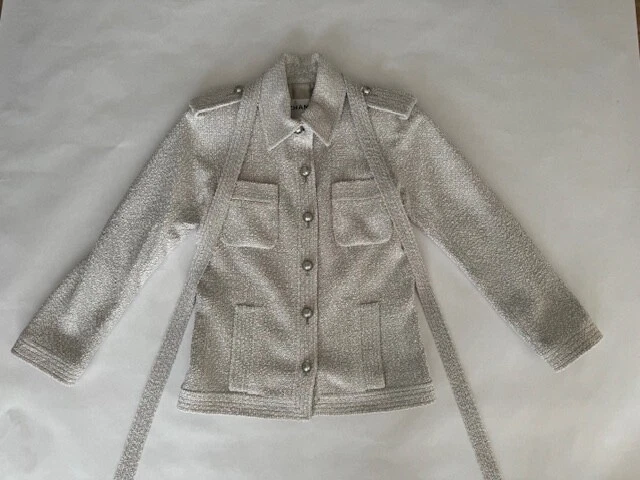 BLAZER CHANEL $3425 FANTASY TWEED CON CINTURA (EASY CHIC A MUST HAVE)!!!!