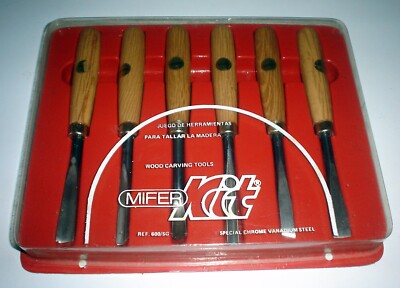 MALETIN DE GUBIAS MARCA MIFER - CARPINTERÍA TALLADO MADERA - A ESTRENAR