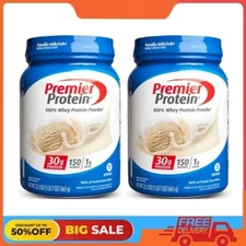 Premier Protein 100% Whey Protein Powder, Vanilla Milkshake, 30g Protein