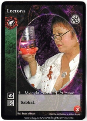 Lectora Tremere Antitribu Third Edition V:TES VTES Vampire CCG