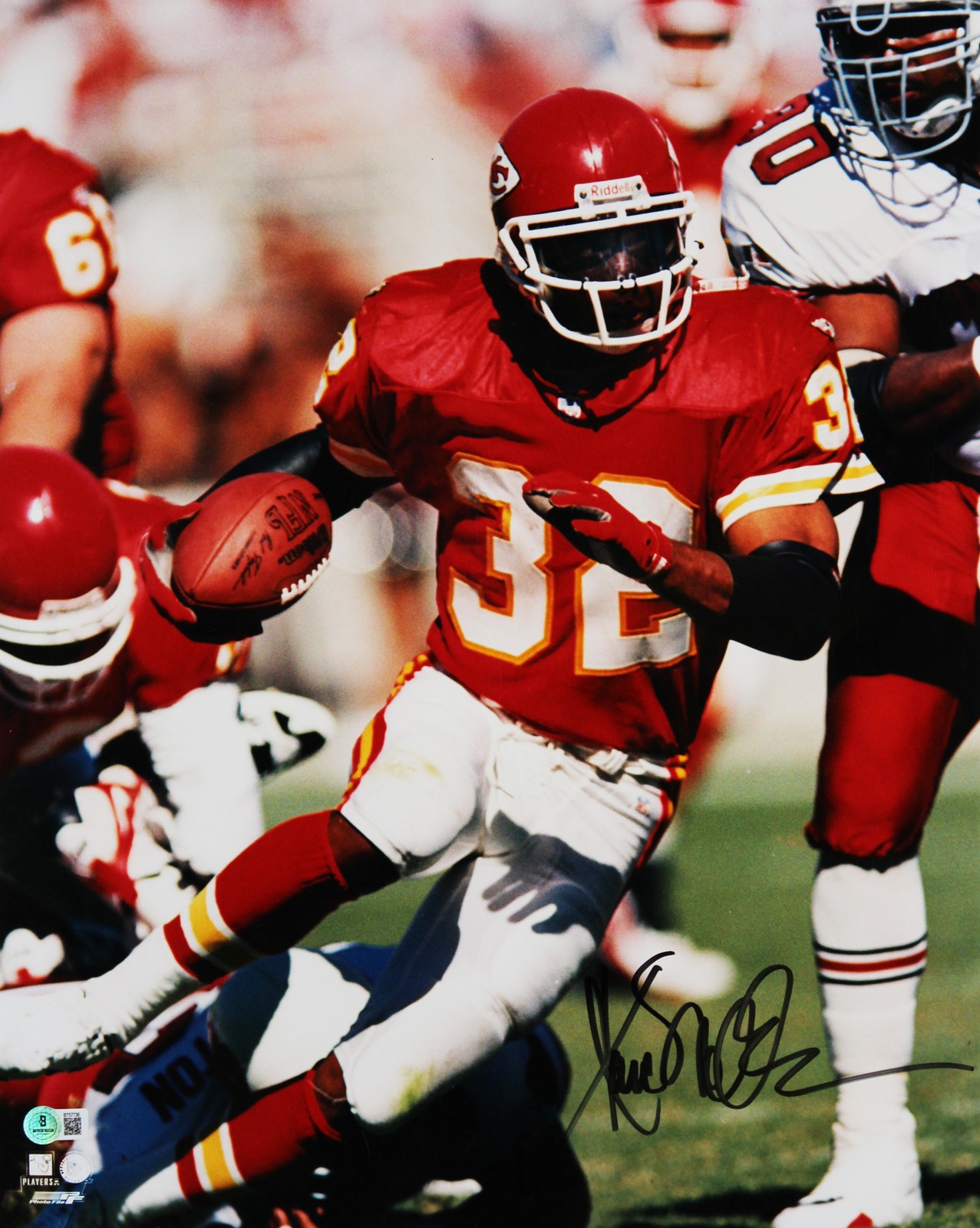 Marcus Allen Autographed Signed Kansas City Chiefs Chiefs Authentic 16x20 Photo BAS #BT57736 