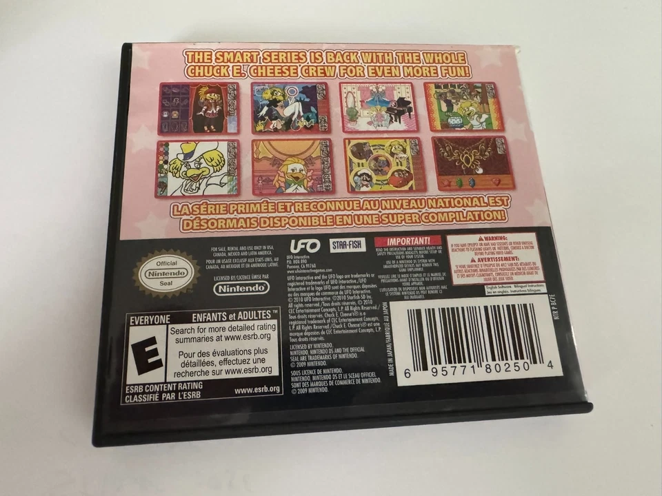 Lote 7 jogos para Nintendo DS (Lego Battles, Chuck, Bee, Umizoomi, Alice, Insecticide, UP) - Imagem 4 de 4