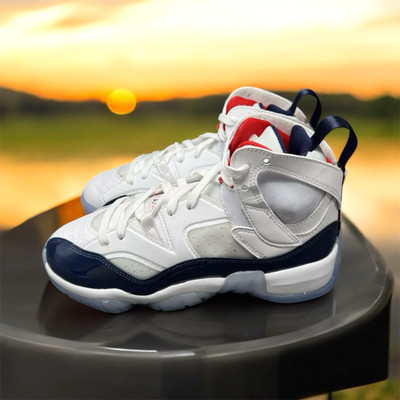 Jordan Jumpman Two Trey (GS) White/Red/Navy DQ8431-102
