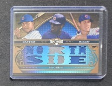 2013 Topps Triple Threads Castro McGriff Rizzo 