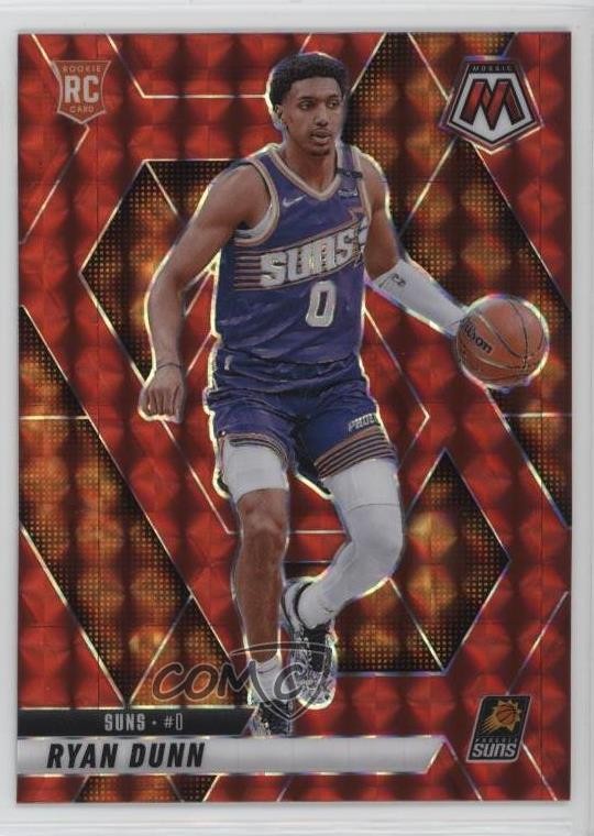 2024-25 Panini Mosaic Rookies Red Mosaic Prizm Ryan Dunn #233 et3