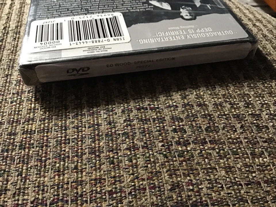 ED WOOD 1994 BRAND NEW OOP DVD TOUCHSTONE PRINT JOHNNY DEPP MARTIN LANDAU - Image 4 of 4