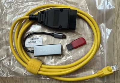 ENET OBD2 Kabel + Typ C für BMW F-Serie & neuere ICOM E-SYS ISTA Bimmercode