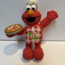 Fisher Price Mattel Pizza Singing Dancing Elmo 12" Sesame Street Not Working 06