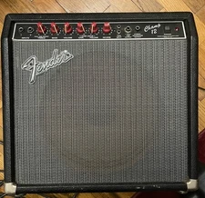 Fender Champ 12 Red Knob Guitar Amplifier w/ Footswitch Vintage Style READ DESC