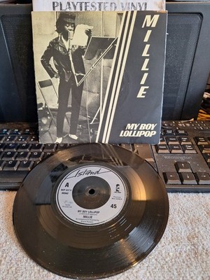 MILLIE SMALL MY BOY LOLLIPOP / OH HENRY ISLAND UK VG++ 7'' VINYL 45 SINGLE RECORD