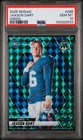 2025 Panini Mosaic Jaxson Dart GREEN MOSAIC Variation Rookie #288 PSA 10 GIANTS