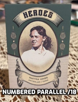 Futera Vintage Multi Sport Heroes 2024 Martin Hingis Parallel /18 C3243