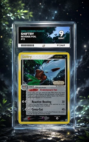 Pokemon Shiftry EX Legend Maker Reverse Holo Rare #12 ace 9 Mint Not Psa