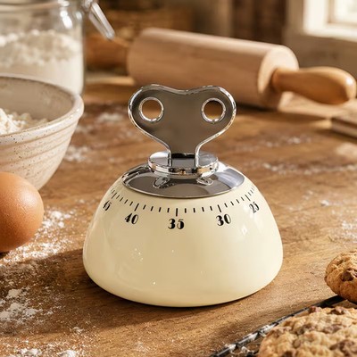 Magnetischer Mechanischer Küchentimer 60 Minuten Visuelle Eieruhr Kurzzeitwecker