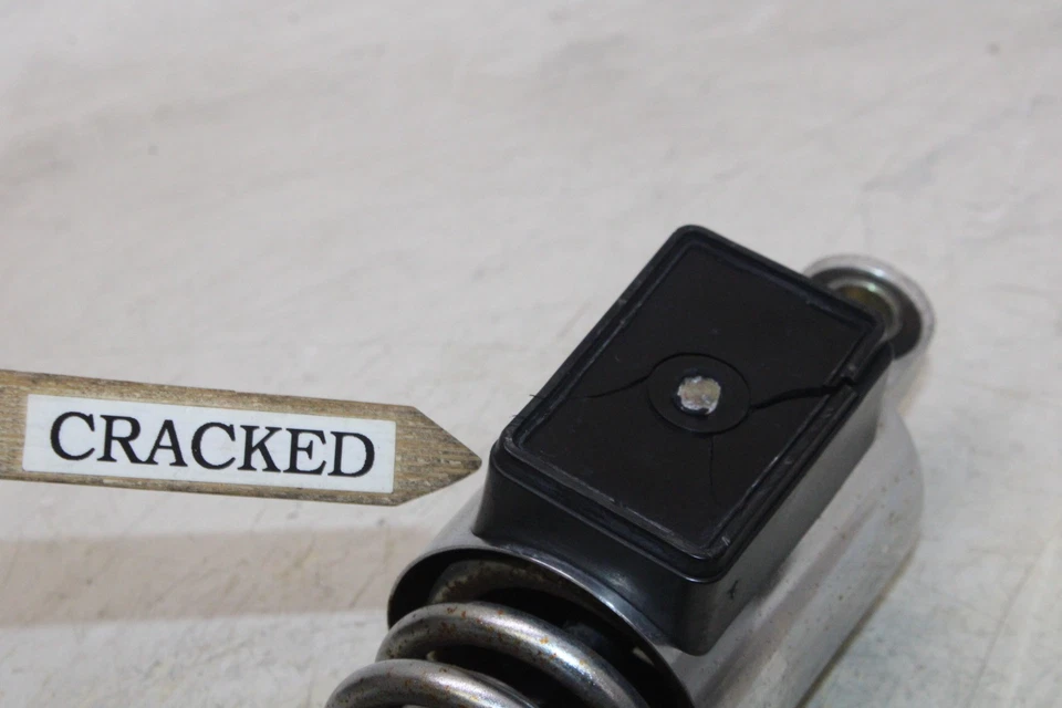 Yamaha XS850 1980 OEM Juego de amortiguadores traseros izquierdo derecho suspensión par Foto 2 de 4