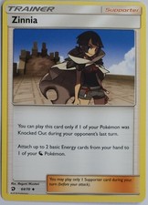 Zinnia 64/70 : Uncommon Mint/Near Mint Pokemon Card : SM7.5: Dragon Majesty