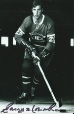 Garry Monahan signed 4x6 photo autograph Maple Leafs Canucks