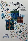 BROTHER IN LAW BIRTHDAY CARD BIRTHDAY PRESENTS 7”x5” FREE P&P