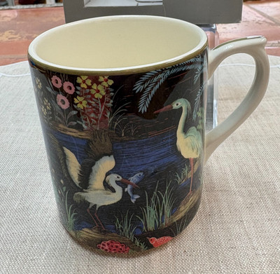 GIEN Le Jardin Du Palais New Coffee Mug Noir (Black) BNIB 3.5'' H   9.0 oz.