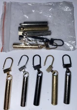 2 Packs Of 5 Zipper Pulls