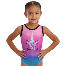 Snowflake Gymnastics Leotard Child Large CL 10/12 Dance Ballet Unicorn Costume