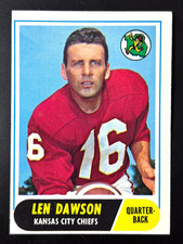 Top 10 Len Dawson Football Cards 23