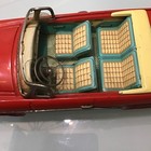 BANDAI 1950’s  1955 /56 FORD FAIRLANE convertible  CAR TIN FRICTION TOY JAPAN — photo 2