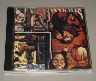 Van Halen - Fair Warning (CD, Warner Bros. Records) 3540-2 David Lee Roth