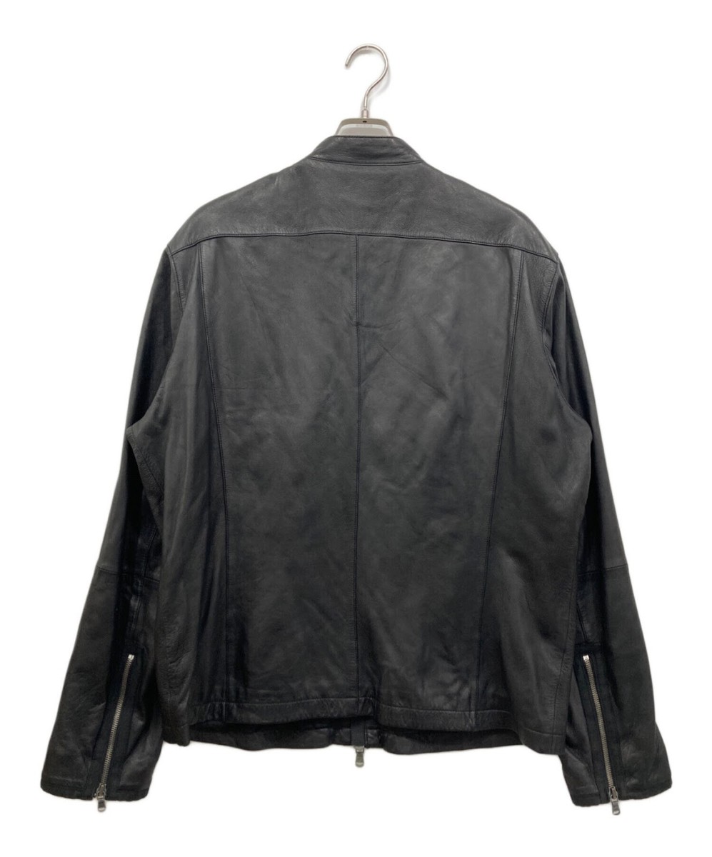 JOHN VARVATOS Single rider's jacket Size: XL Men Black | eBay