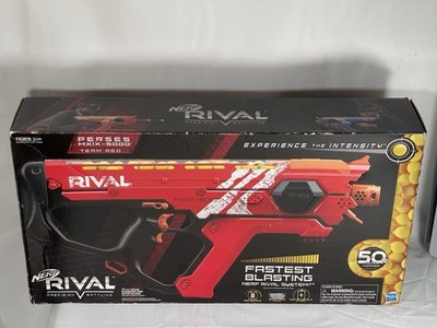 Hasbro Red Nerf Perses MXIX-5000 Rival Motorized Blaster
