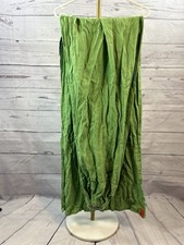 Sakura Bloom Linen Ring Sling Baby Carrier Green Newborn to 35 lb Soft Durable