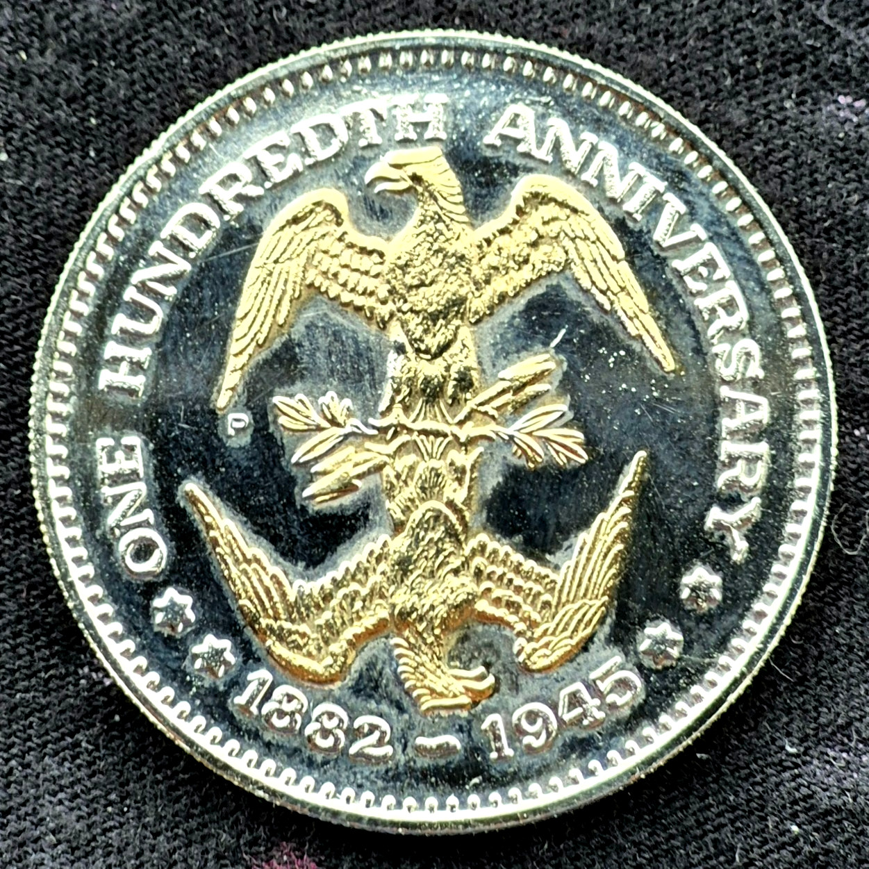 Commemorative Coin Franklin Delano Roosevelt 1982 100th Anniversary