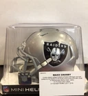 Maxx Crosby Signed Autograph Las Vegas Raiders Speed Mini Helmet Beckett COA