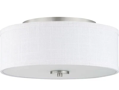​Progress Lighting Inspire 13" Brushed Nickel LED Flush Mount Ceiling Light​
