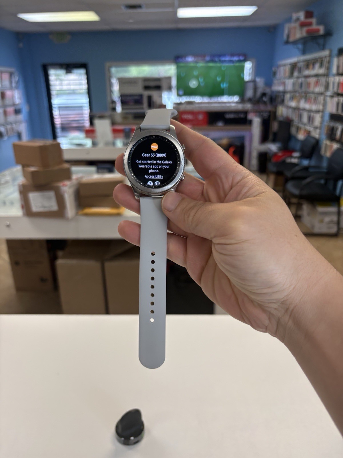 Samsung Galaxy Gear S3 Classic 46mm Stainless Steel Silver Case SM-R770