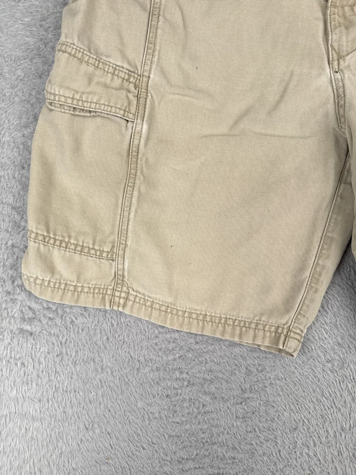 Tommy Bahama Shorts Mens 34 Beige Cargo Tencel Blend Hike Camp Vacation 34x9 - Image 3 of 4