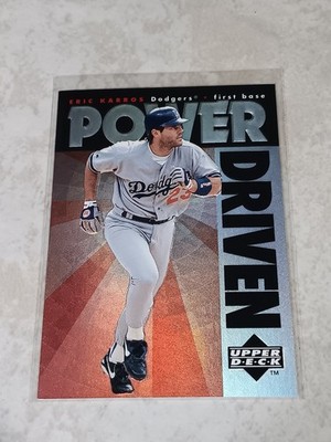 1996 Upper Deck - Power Driven Eric Karros #PD8