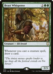 Beast Whisperer #54 Commander: Kaldheim