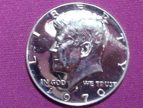 1970-S Proof 40% Silver Kennedy Half Dollar